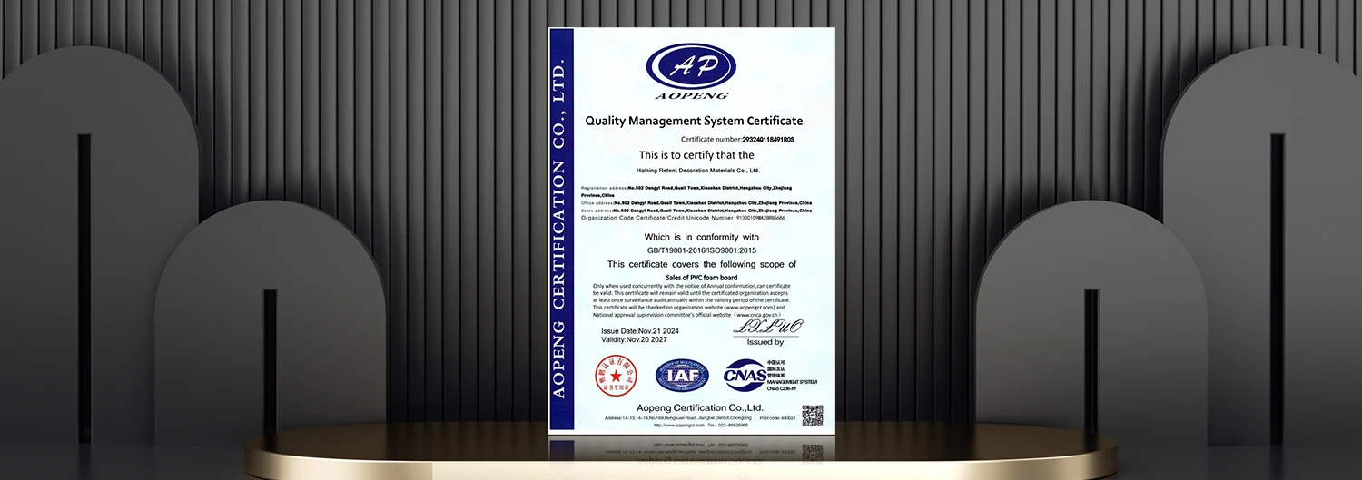 Certificates
